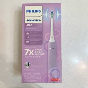 NEW Sonicare 4100 Electric Toothbrush -Lush Lilac